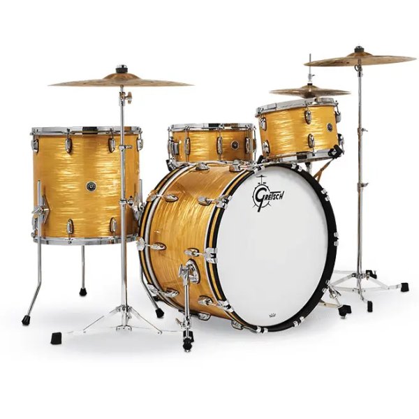 products gretsch brooklyn gb e8266 6 piece drum set antique oyster a165609