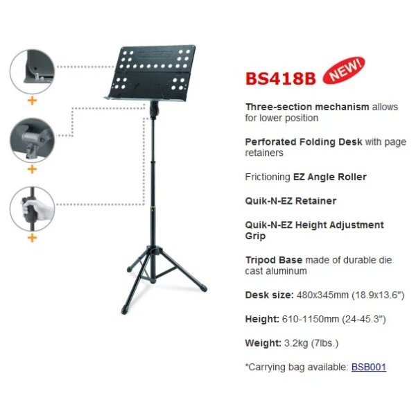 products hercules bs418b stand book a142590