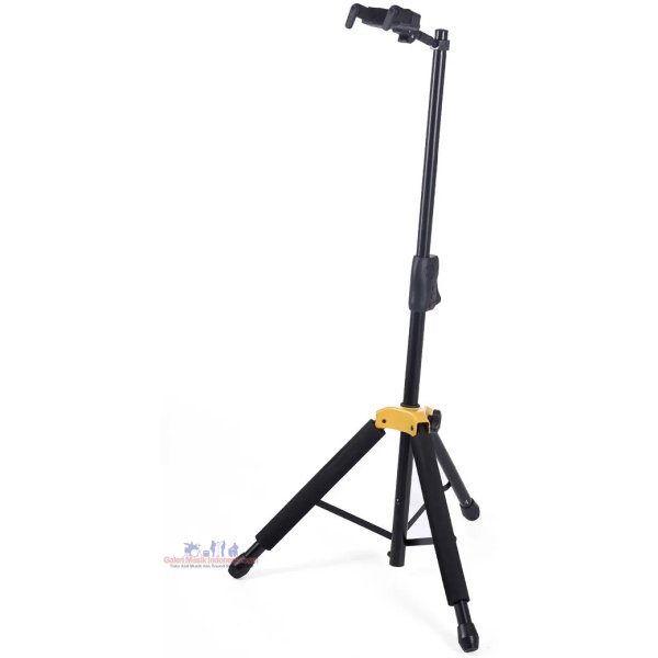 products hercules gs415b hanging guitar stand auto grip stand with foldable yoke a148172