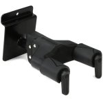 products hercules gsp39sb plus auto grip system guitar hanger slat wall mount short arm a146829