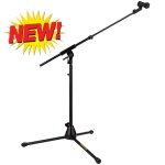 products hercules ms520b pro low profile mic stand with telescoping boom 9286