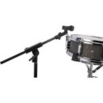 products hercules ms520b pro low profile mic stand with telescoping boom a152226