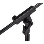 products hercules ms520b pro low profile mic stand with telescoping boom a152227