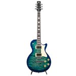 products heritage ascent collection h 150 electric guitar lake blue burst a158520