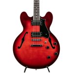 products heritage ascent collection h 535 electric guitar scarlet red burst a158531
