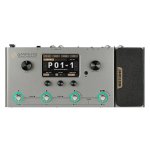 products hotone limited edition mp100 ampero multieffects pedal silver a125067
