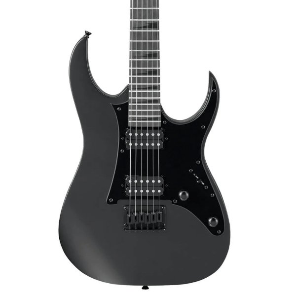 products ibanez grgr131ex bkf solid body electric guitar black flat a137677