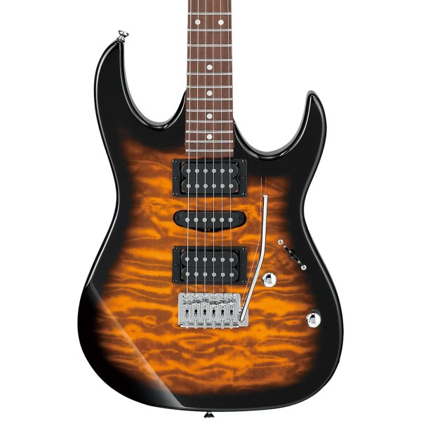 products ibanez grx70qa sb gio electric guitar sunburst 5619