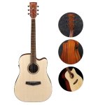 products ibanez pf10ce opn dreadnought open pore natural electric acoustic guitar a137839