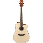 products ibanez pf10ce opn dreadnought open pore natural electric acoustic guitar a137841