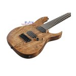 products ibanez rgixl7 abl iron label 7 string electric guitar antique brown stained low gloss a135090