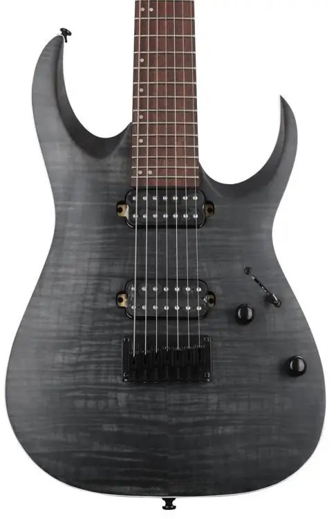 products ibanez standard rga742fm electric guitar 7 string solidbody transparent gray flat a133421 products ibanez standard rga742fm electric guitar 7 string solidbody transparent gray flat a133421