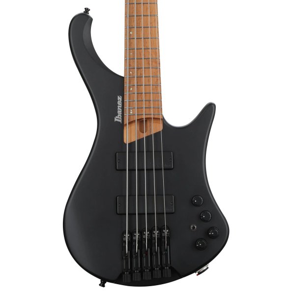 products ibanez workshop ehb1005bkf 5 string headless electric guitar bass black a135021