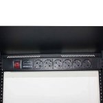 products indorack sr508 sound rack 8u depth 550mm audio system amplifier rack a161946