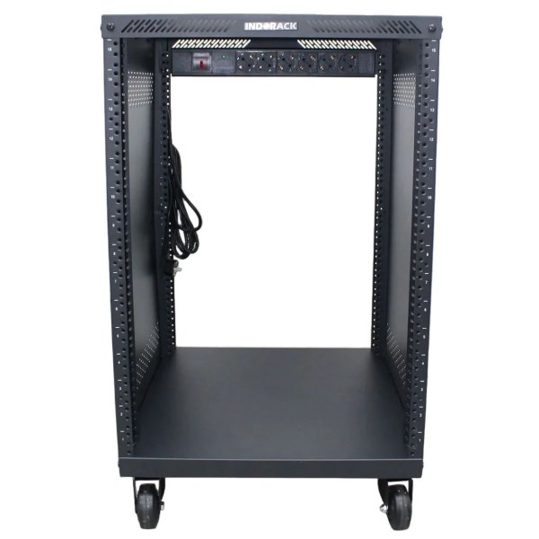 products indorack sr515 sound rack 15u depth 550mm audio system amplifier rack a161955
