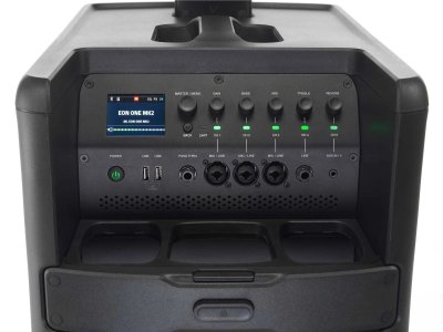 products jbl eon one mk2 all in one battery powered column pa with built in mixer and dsp a111178