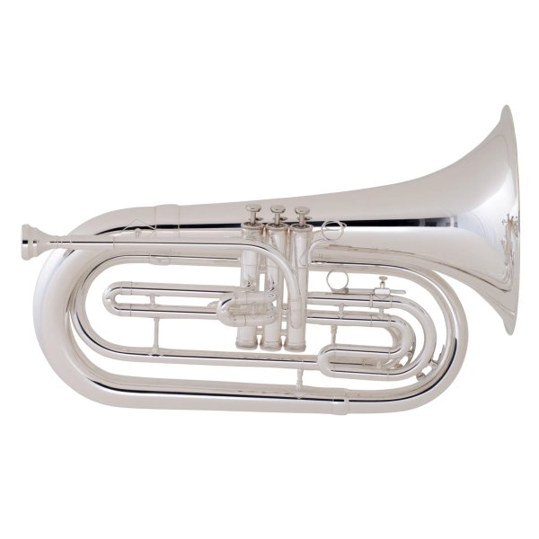 products king 1127sp ultimate marching baritone silver plated a44390