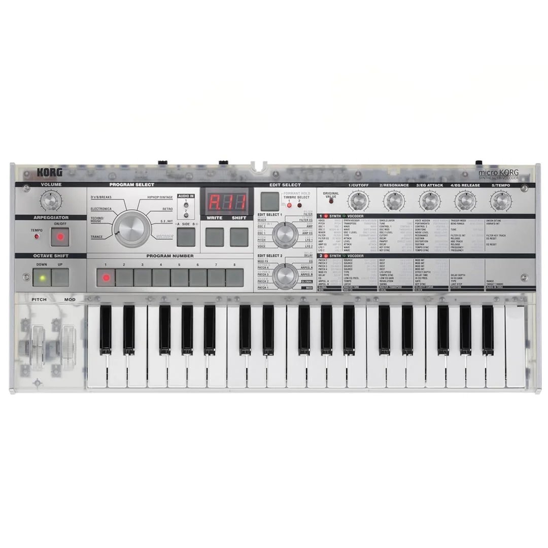 products korg microkorg crystal celebrating 20 years of the mini synth limited edition a127685 products korg microkorg crystal celebrating 20 years of the mini synth limited edition a127685