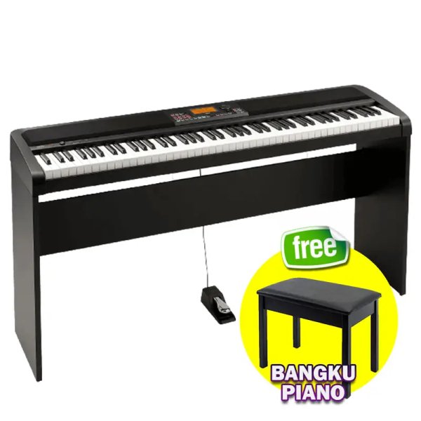 products korg xe20 stb1 digital ensemble piano with single pedal a153531