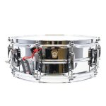 products ludwig brass chrome lb400b 5 x14 snare drum 8253