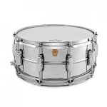 products ludwig brass chrome lb402b 6 x14 snare drum 8252