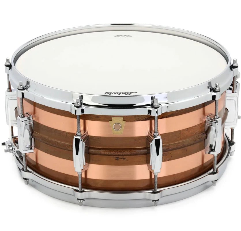 products ludwig copper phonic lc663s raw stripped copper 6 5 x14 snare drum 10114 products ludwig copper phonic lc663s raw stripped copper 6 5 x14 snare drum 10114