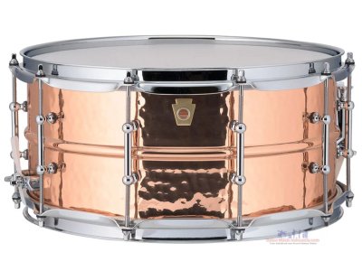 products ludwig lc662k copperphonic snare drum 6 5 x 14 hammered imperial lugs 4929