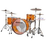 products ludwig vistalite 5 piece drum set amber a105175