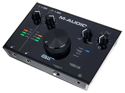 products m audio air 192 6 2 inch 2 out 24 192 usb audio midi interface a99287