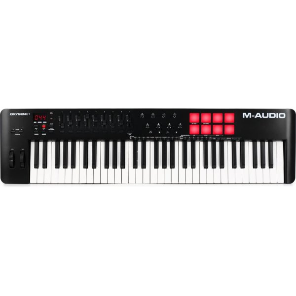 products m audio oxygen 61 mkv 61 key keyboard controller 7203