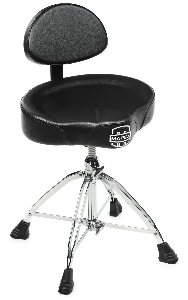 products mapex t875 saddle top double braced drum throne with backrest 8957 products mapex t875 saddle top double braced drum throne with backrest 8957