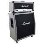 products marshall 2555x silver jubilee 100w tube guitar head w 2551av silver jubilee 240w cabinet a103612