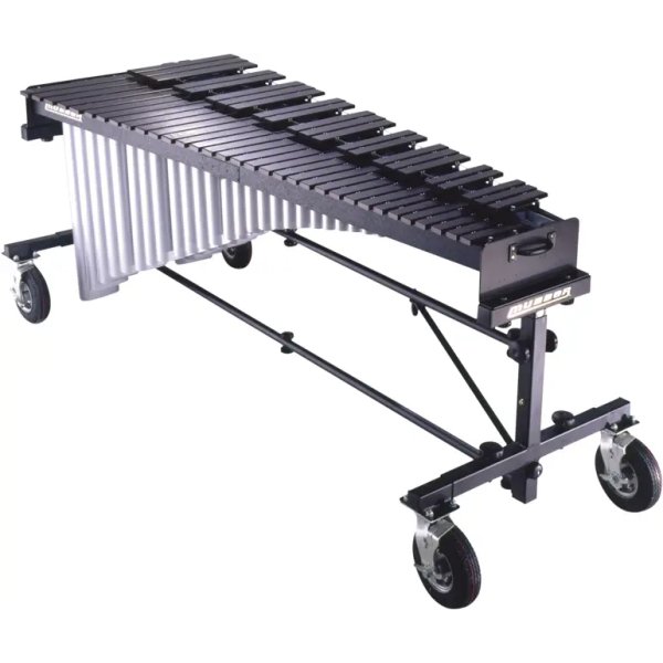 products musser m7365 4 5 octave symphonic grand kelon marimba w deluxe moto cart 4421