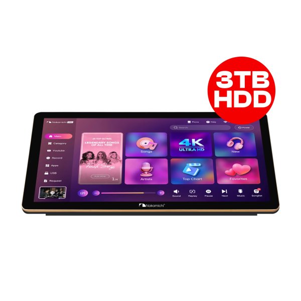 products nakamichi nkx one with touchscreen player karaoke and 3tb storage capacity 9594