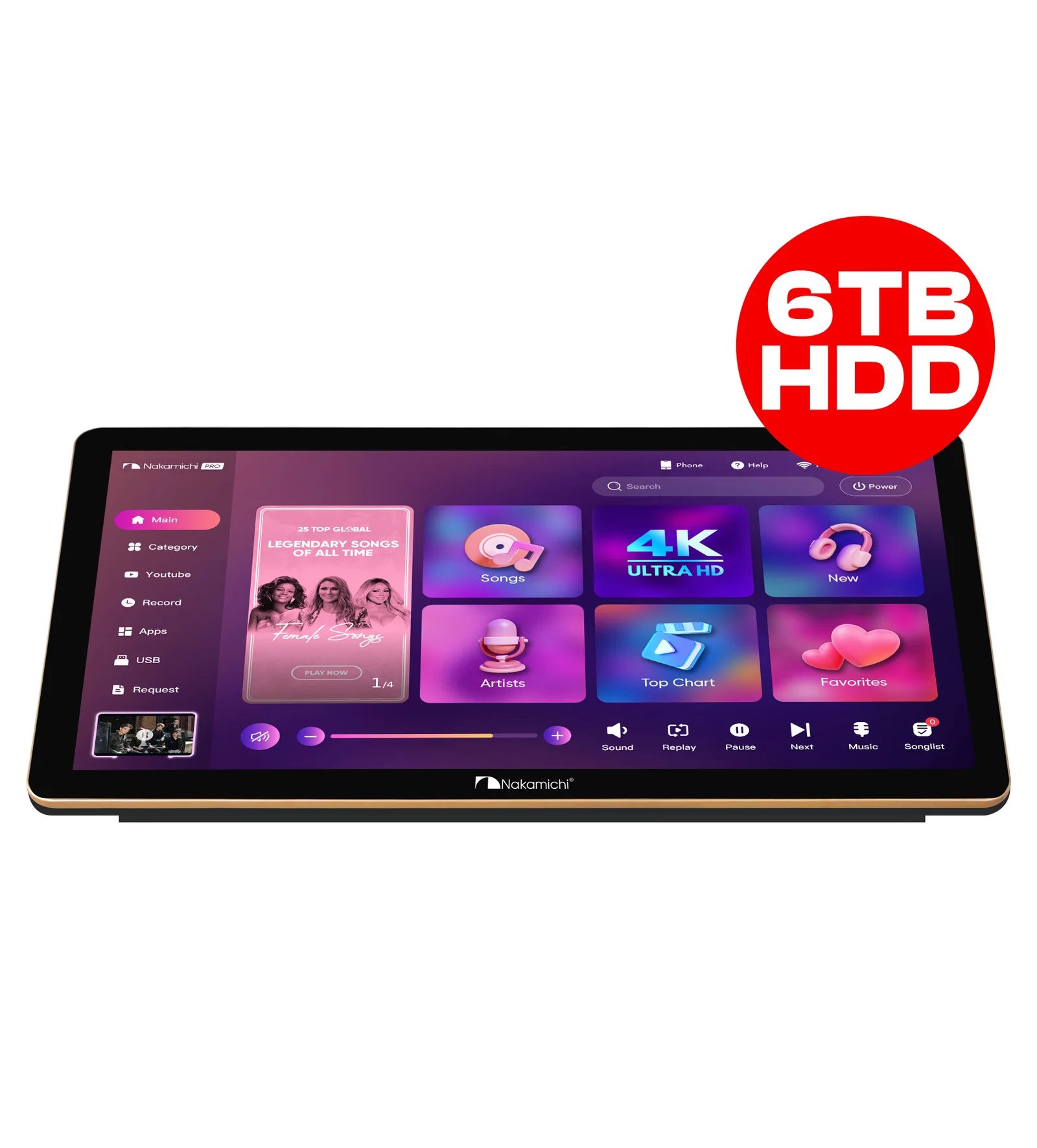 products nakamichi nkx one with touchscreen player karaoke and 6tb storage capacity 9595 products nakamichi nkx one with touchscreen player karaoke and 6tb storage capacity 9595
