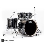 products natal arcadia birch limited edition 5 piece drum set black sparkle 9693