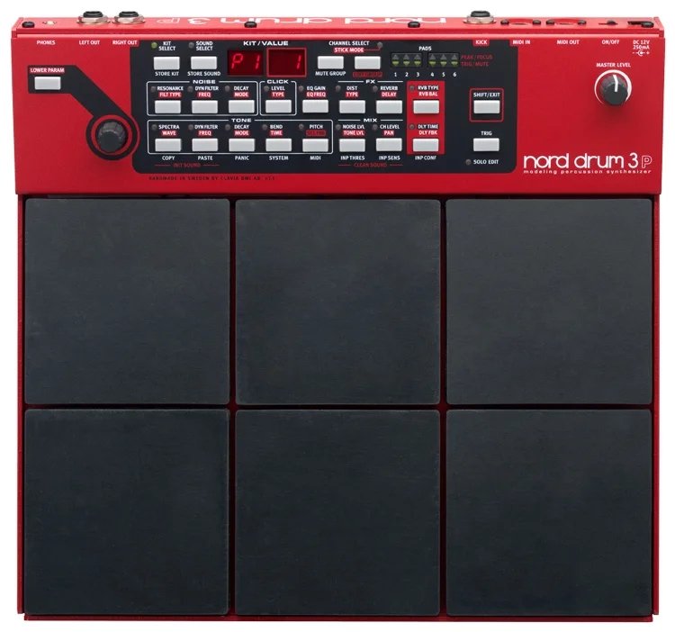 products nord drum 3p modeling percussion synthesizer 3284 products nord drum 3p modeling percussion synthesizer 3284