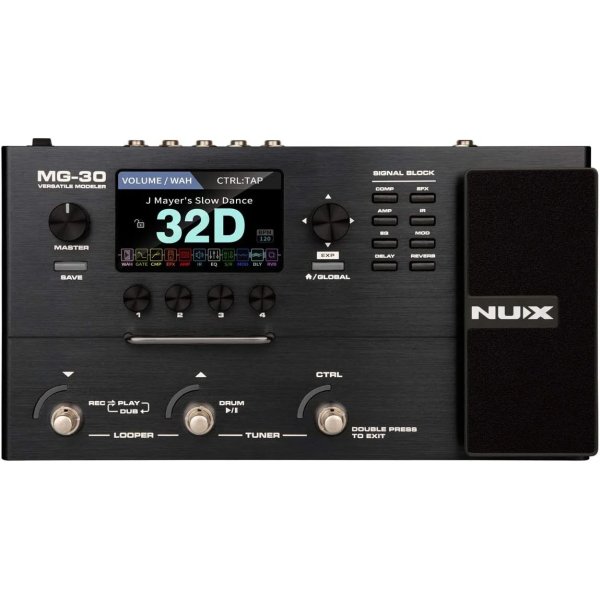 products nux mg30 multi effects modeling guitar effects processor 7881