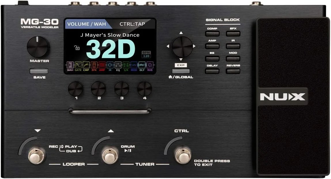 products nux mg30 multi effects modeling guitar effects processor 7881 products nux mg30 multi effects modeling guitar effects processor 7881