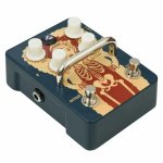 products orange fur coat fuzz octave guitar effect pedal a98325