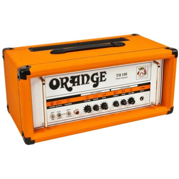 products orange th100 htube guitar amp head 2468
