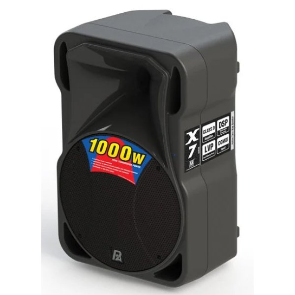 products p audio x7 12a 12 1000w 2way active loudspeaker 3616