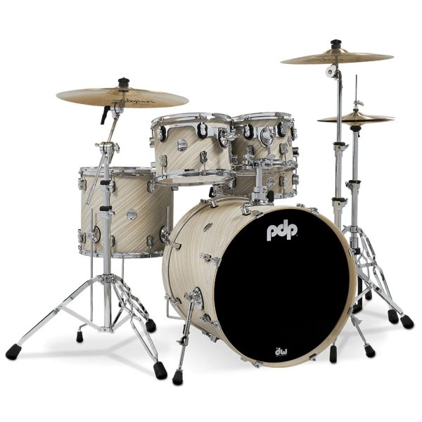 products pdp concept maple pdcm2215ti twisted ivory covering 5 piece drum kit 7898