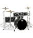 products pdp concept maple pdcm2217bk satin black covering 7 piece drum set 8058