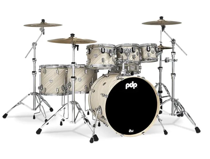 products pdp concept maple pdcm2217ti twisted ivory covering 7 piece drum set with double pedals 7897 products pdp concept maple pdcm2217ti twisted ivory covering 7 piece drum set with double pedals 7897