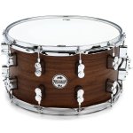 products pdp pdsn0814mwns concept limited edition 8x14 snare drum walnut 9380