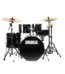 products peace dp202 bk18 genesis drum set 7588