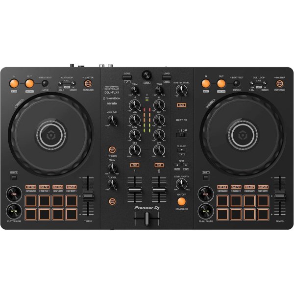 products pioneer ddj flx4 2 channel dj controller for multiple dj applications 9231