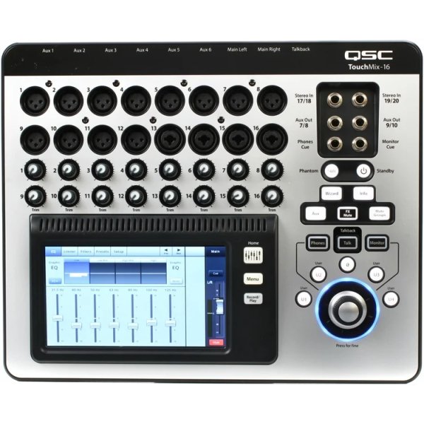 products qsc touchmix 16 16 channel compact digital mixer 3188