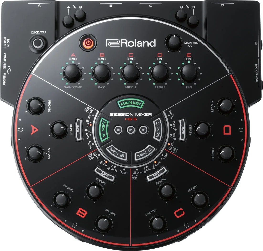 products roland hs 5 session mixer 2828 products roland hs 5 session mixer 2828